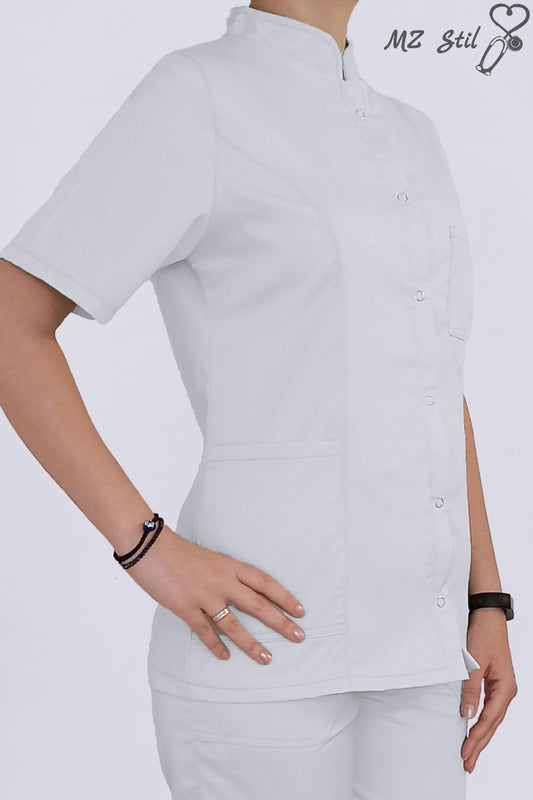 Bluza sa drikerima od kepera (100% pamuk)